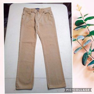 Old Navy jeans kahkie regular straight leg size 14 regualer.